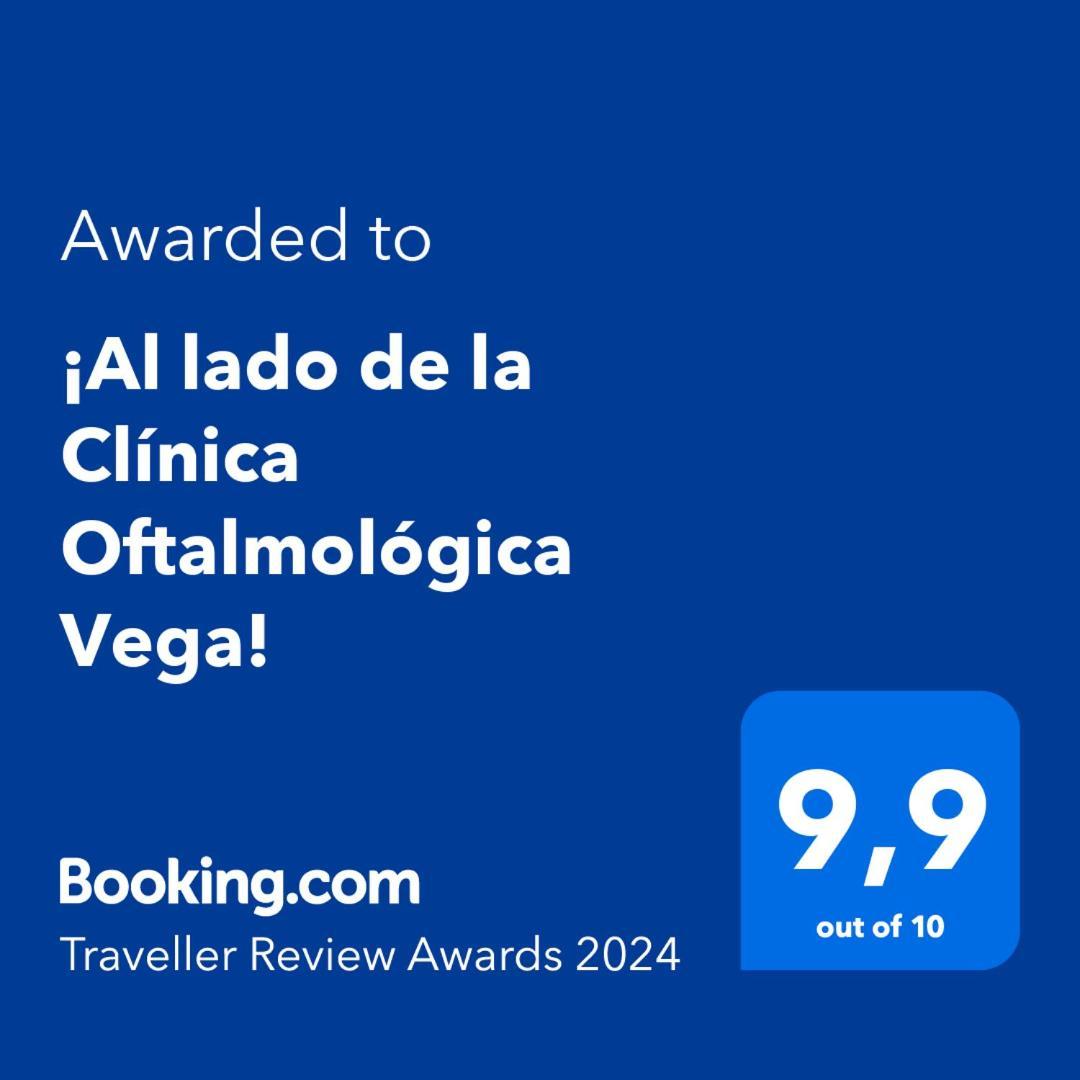 오비에도 ¡Al Lado De La Clinica Oftalmologica Vega! 아파트 외부 사진